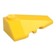 Brick Wedged, Sloped 4 x 2 Triple Right (Yellow)
