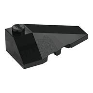 Brick Wedged, Sloped 4 x 2 Triple Right (Black)