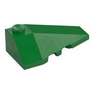 Brick Wedged, Sloped 4 x 2 Triple Right (Green)