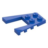 Wedge Plate 4 x 4 with 2 x 2 Cutout (Blue)
