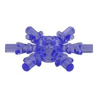 Snowflake / Star 4 x 4 (Trans-Purple)