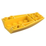 Brick Wedged, Curved Inverted 6 x 4 (Yellow)