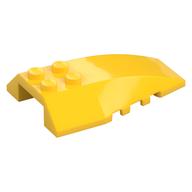 Brick Wedged, Curved 6 x 4 Triple (Yellow)
