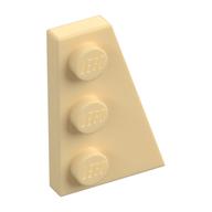 Wedge Plate 3 x 2 Right (Tan)