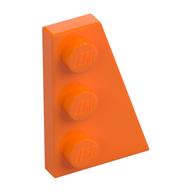 Wedge Plate 3 x 2 Right (Orange)