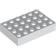 Brick 4 x 6 (White)