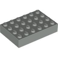 Brick 4 x 6 (Light Gray)