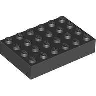 Brick 4 x 6 (Black)