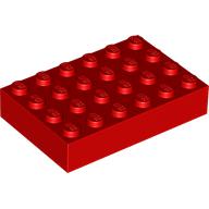 Brick 4 x 6 (Red)