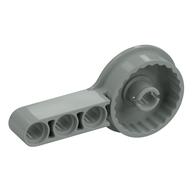 Technic Rotation Joint Disk with Pin and 3L Beam Thick (Light Gray)