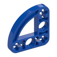 Technic Beam 3 x 3 L-Shape with Quarter Ellipse Thin (Blue)