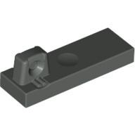 Hinge Tile 1 x 3 Locking with 1 Finger on Top (Dark Gray)