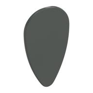 Shield Ovoid [Plain] (Dark Gray)