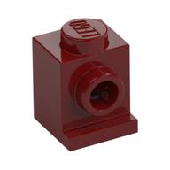 Brick Special 1 x 1 with Headlight (Dark Red)