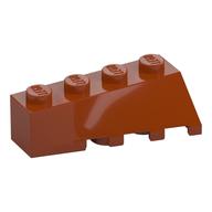Brick Wedged, Sloped 45° 4 x 2 Left (Dark Orange)