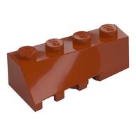 Brick Wedged, Sloped 45° 4 x 2 Right (Dark Orange)
