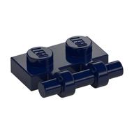 Plate Special 1 x 2 Side Handle [Free Ends] (Dark Blue)