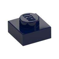 Plate 1 x 1 (Dark Blue)