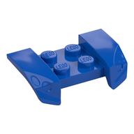 Mudguard 2 x 4 with Molded Headlights (Blue)