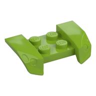 Mudguard 2 x 4 with Molded Headlights (Lime)