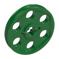 Technic Wedge Belt Wheel [aka Pulley] (Green)