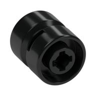 Wheel 11 x 12 with Hole Notched for Wheels Holder Pin (Black)