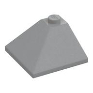 Brick Sloped 33° 3 x 3 Double Convex (Light Bluish Gray)
