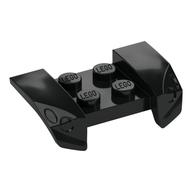 Mudguard 2 x 4 with Molded Headlights (Black)