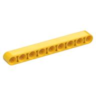 Technic Beam 1 x 9 Thick (Yellow)