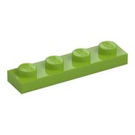 Plate 1 x 4 (Lime)