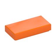 Tile 1 x 2 with Groove (Orange)