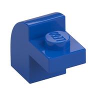 Brick Curved 1 x 2 x 1 1/3 with Curved Top (Blue)