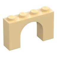 Brick Arch 1 x 4 x 2 (Tan)