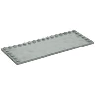 Plate Special 6 x 16, Studs on 3 Edges (Light Gray)