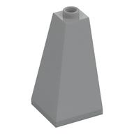 Brick Sloped 75° 2 x 2 x 3 Double Convex (Light Bluish Gray)
