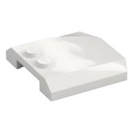 Brick Wedged, Curved Triple 4 x 4 x 2/3, 2 Studs (White)