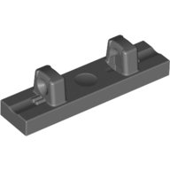 Hinge Tile 1 x 4 Locking Dual 1 Fingers on Top [4 Locking Ridges] (Dark Bluish Gray)