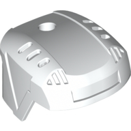 Large Figure Helmet, Hockey (White)