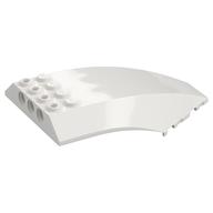 Windscreen 10 x 6 x 2 Curved (White)