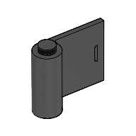 Door 1 x 3 x 2 Right (Black)