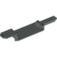 Vehicle Base, Trailer 6 x 26 x 2 2/3 (Dark Gray)