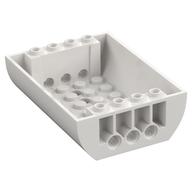 Brick Curved Inverted 8 x 6 x 2 Double (White)