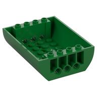 Brick Curved Inverted 8 x 6 x 2 Double (Green)