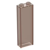 Brick 1 x 2 x 5 without Side Supports (Trans-Brown)