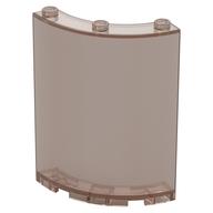 Panel 4 x 4 x 6 Quarter Cylinder (Trans-Brown)