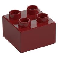 Duplo Brick 2 x 2 (Dark Red)
