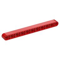 Technic Beam 1 x 11 Thick (Red)