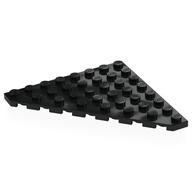 Wedge Plate 8 x 8 Cut Corner (Black)