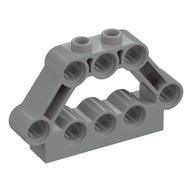 Technic Pin Connector Block 1 x 5 x 3 (Light Bluish Gray)
