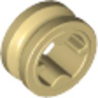 Technic Bush 1/2 Smooth with Axle Hole Reduced (Tan)